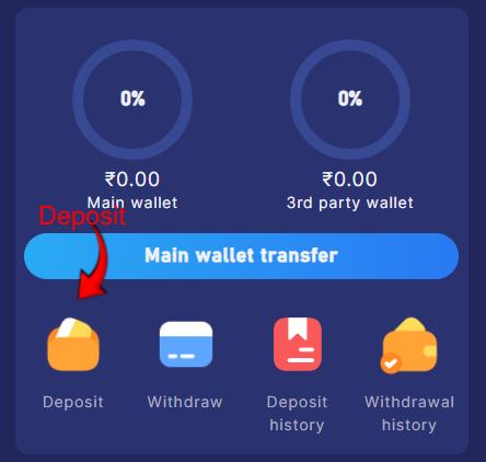 Tiranga Lottery Deposit option